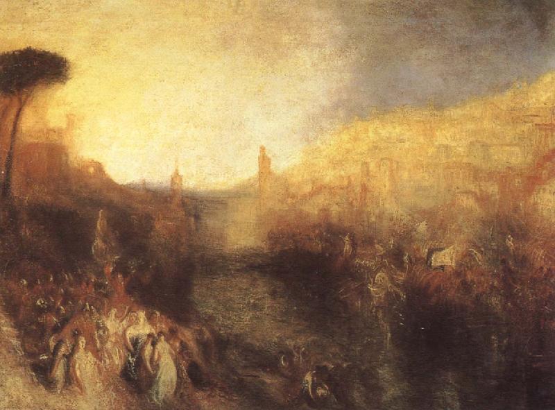 Joseph Mallord William Turner Warship oil painting image